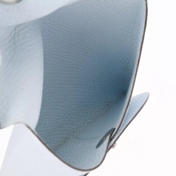 HERMES Blue plum coincase - Picture 12 of 12